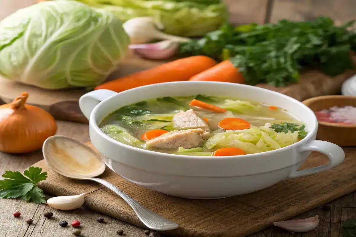 Chicken Cabbage Soup Recipe