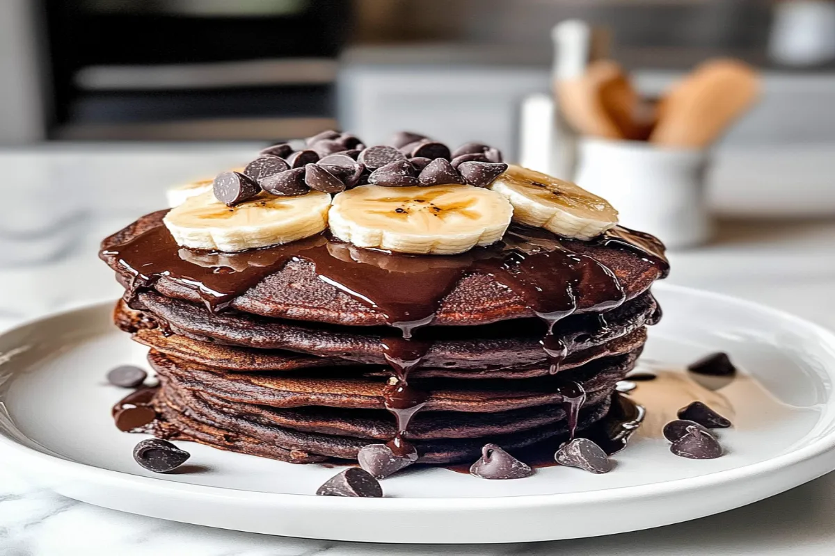 chocolate protein pancakes
